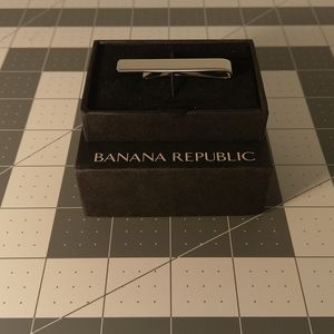Banana Republic Silver Tie Bar